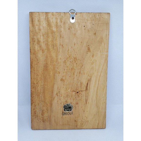 Napco Originals By Giftcraft Oriole Wall Décor Embossed Bird Plaque - Picture 3 of 11